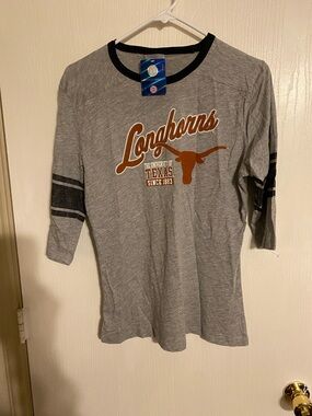 University of Texas Longhorns Grey Women's Jersey Top
0063